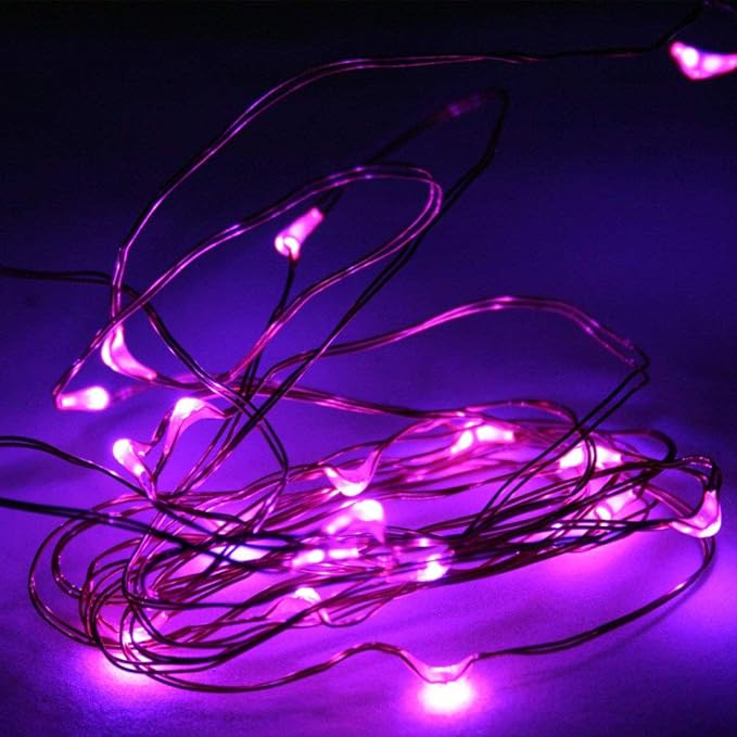 Christmas Fairy Lights 16-Pack, 2ft 30 LED Battery Twinkle Lights