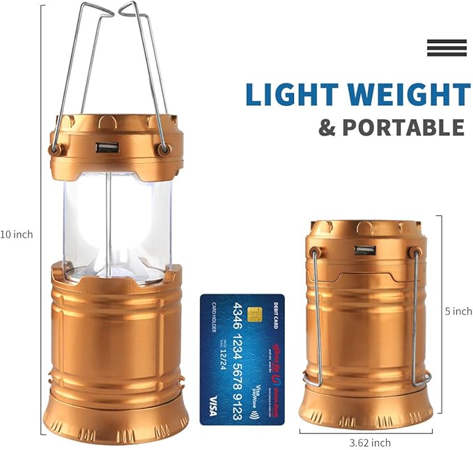 Multi-Function Rechargeable Camping Lantern