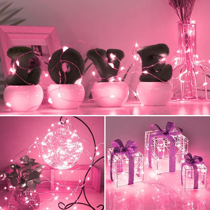Christmas Patio String Lights 12-Pack, Waterproof