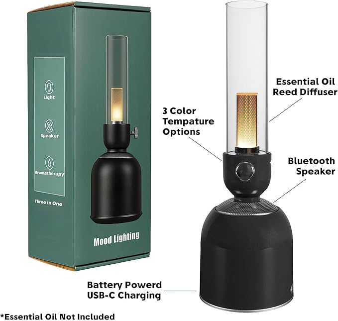Rechargeable LED Camping Lantern, Portable