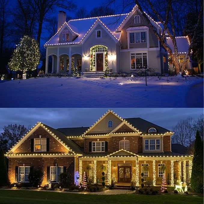 litogo Led Outdoor String Lights, 60Ft Patio Lights Waterproof with Edison Bulbs Shatterproof, Warm White Hanging Outside Lights for Backyard Deck Party Garden Bistro Tent(18+2bulb)