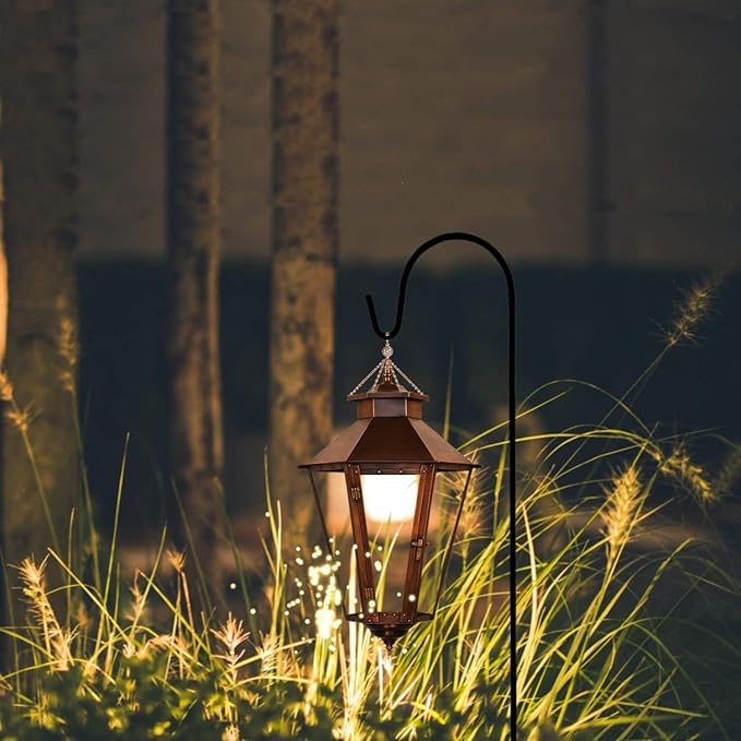 Heavy-Duty Shepherd's Hooks, 35" Garden