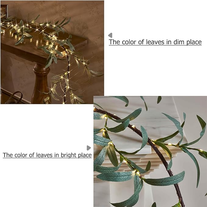 96 LED Christmas Twinkle Lights, 6ft Waterproof for Backyard