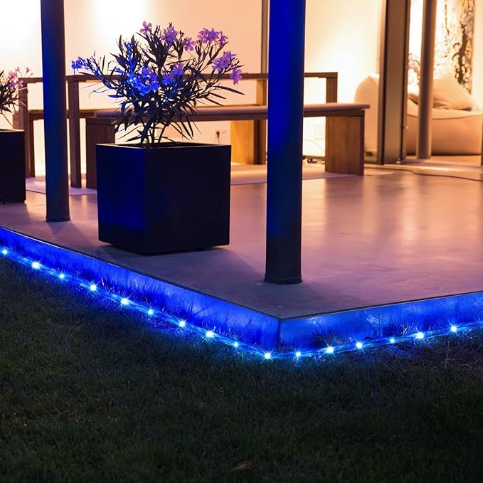 Remote Control Rope Lights, 33ft Color-Changing LED