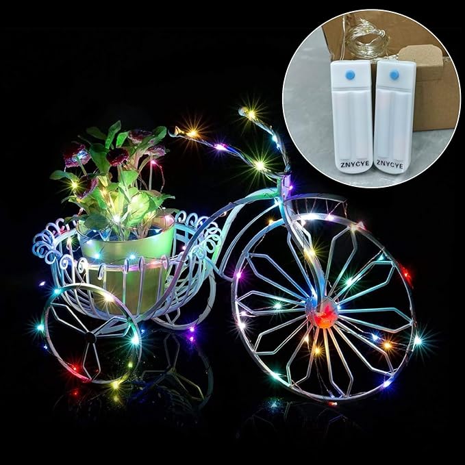Christmas Fairy Lights 10-Pack, 10ft 30 LED Battery Twinkle Lights
