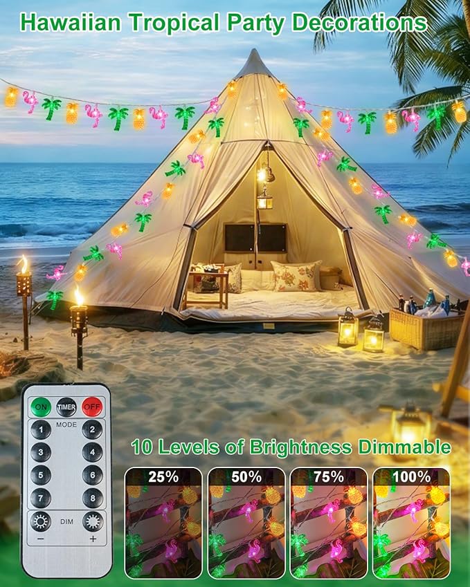 25ft String Lights for Porch, Waterproof LED
