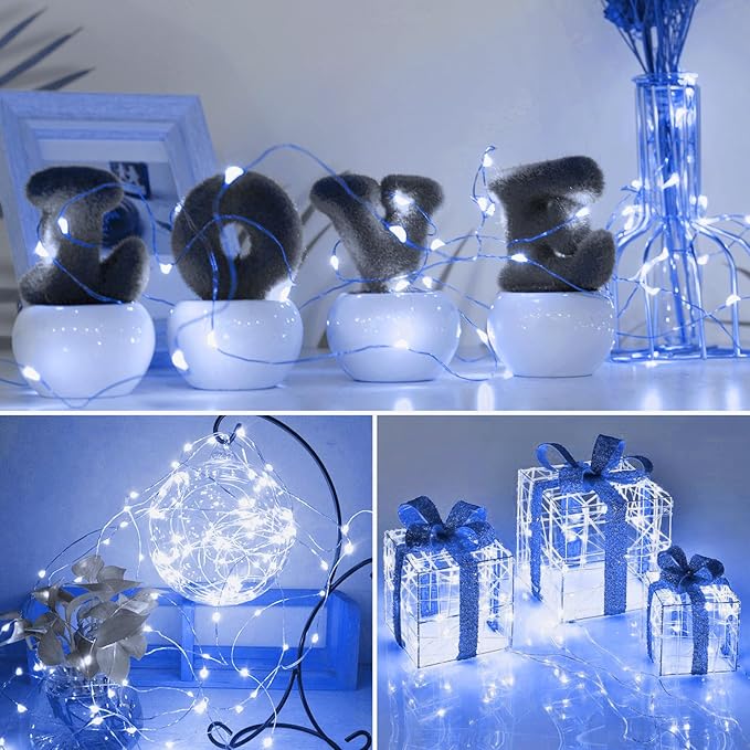 Christmas Porch String Lights 50-Pack, Waterproof