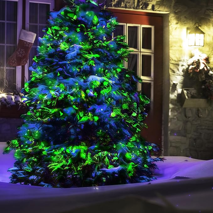 20ft Christmas LED String Lights, Waterproof Timer Lights