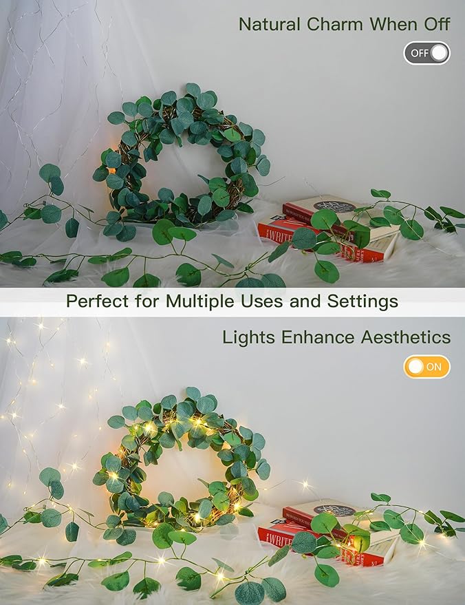 33ft LED Patio String Lights, Waterproof Outdoor