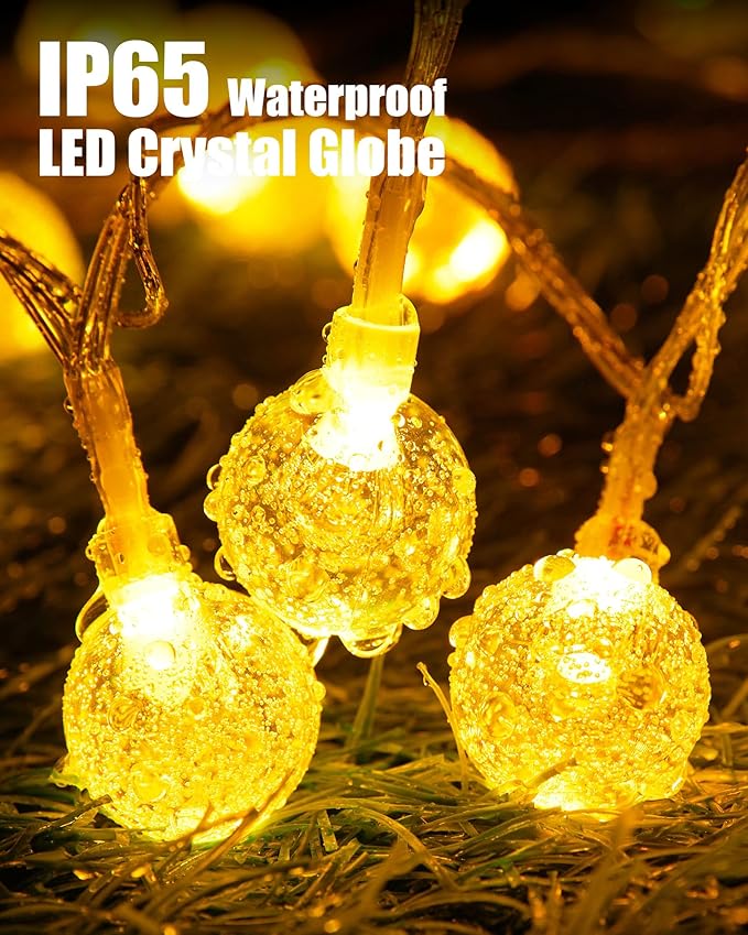 33ft RGB Outdoor Edison String Lights, Weatherproof