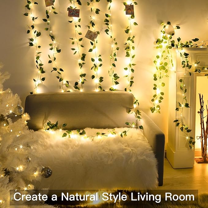 Warm White Patio String Lights, Weatherproof LED