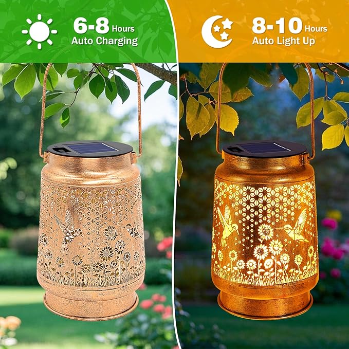 ZNYCYE Upgraded Replacement Solar Light Parts(Top Size 3.66 in, Bottom Size 2.76 in), 2 Pack 8 Colors Solar Replacement Top Parts Lantern Lids for Garden Patio Yard Outdoor Hanging Lanterns