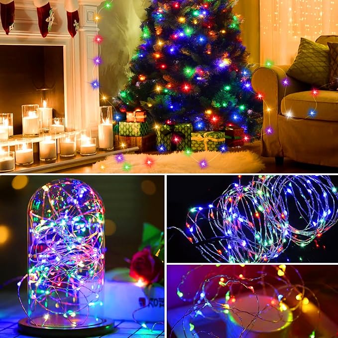 Christmas Fairy Lights, 16ft 50 LED Battery Twinkle Lights