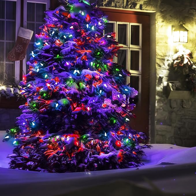 Christmas String Lights, 20ft 60 LED Waterproof Twinkle Lights