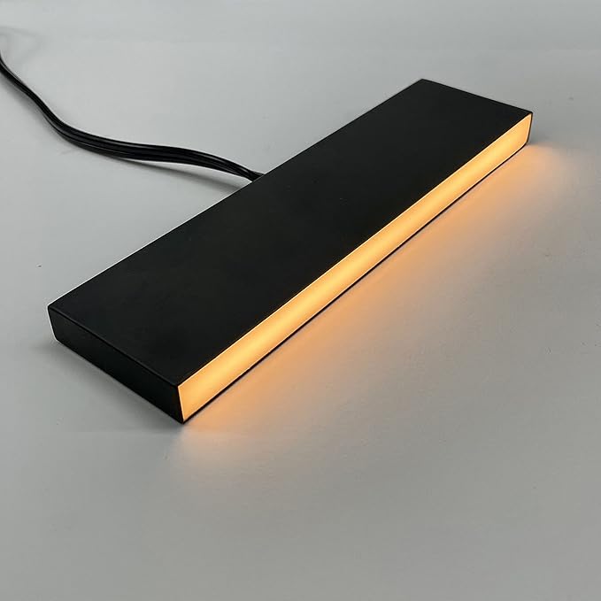 LUMENGY Paver Light Slim 0.5x12 Inch (0.55x11.8), 2700K Warm White, Glare-Free Linear Lighting for Driveways, Walkways and Paver Borders, 12V Hardwired, IP67 Waterproof, Drive-Over Rated