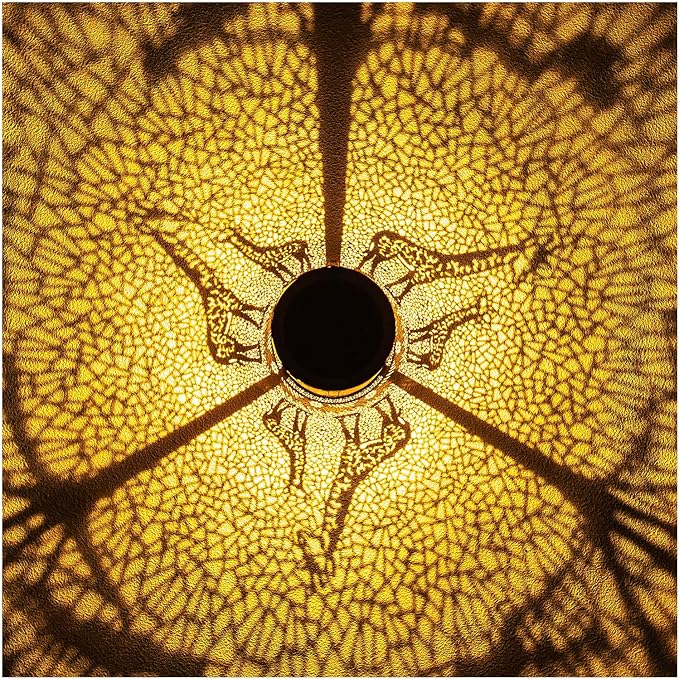 Giraffe Solar Lanterns Outdoor Waterproof Hanging Solar Lights Giraffe Gifts for Women Men Metal Decorative LED Giraffe Lanterns for Garden Decor,Yard,Patio,Lawn,Tabletop,Pathway,Landscape