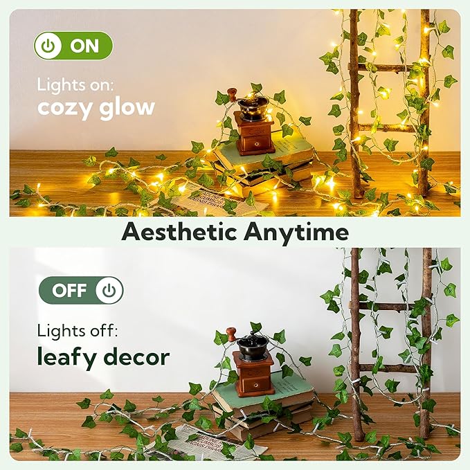 23ft LED Patio String Lights, Waterproof Outdoor