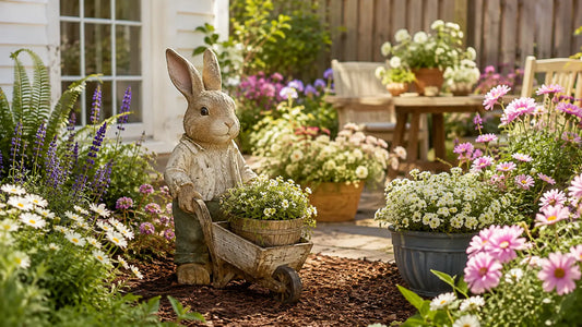 outdoor statue styling