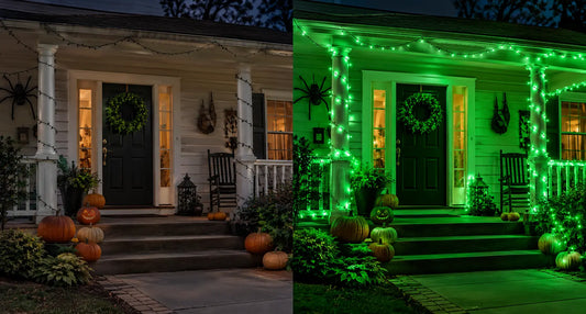 Green String Lights: The One Change That Makes Your Whole Porch Feel Haunted