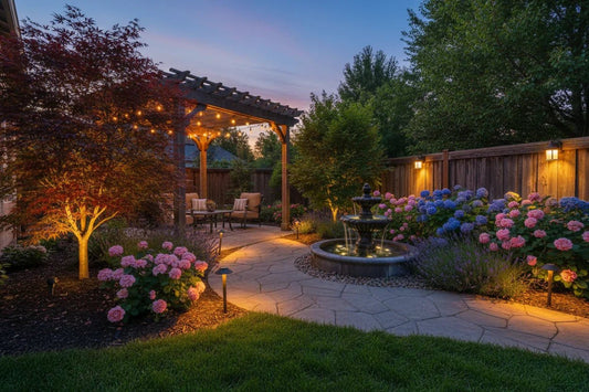 How to Create a Magical Garden with Lighting