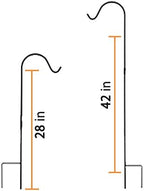 Garden Shepherd Hooks, Iron Plant Hangers