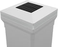 Solar Post Cap Lights, White Waterproof
