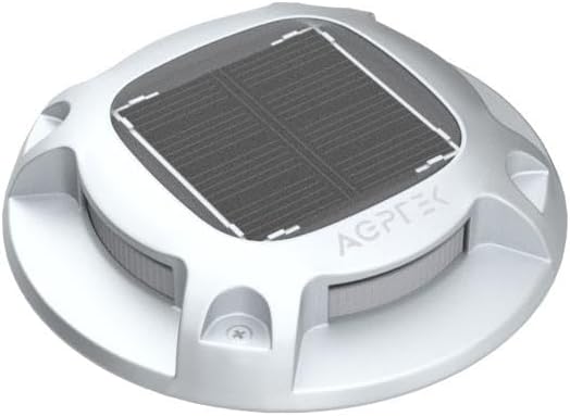 12-Pack Solar Gutter Lights, Warm White Waterproof LED