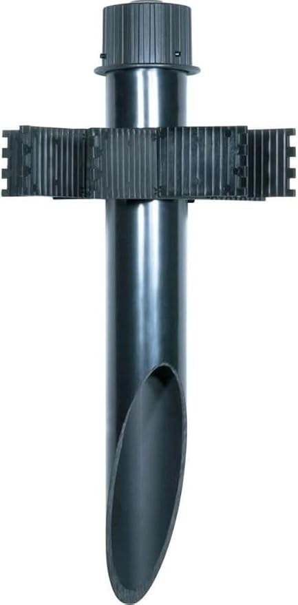 Bronze Solar Yard Post Lights, Outdoor LED Caps
