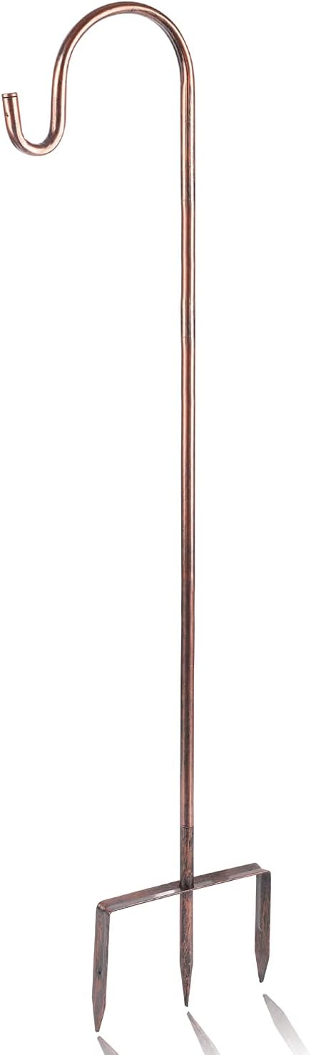 Heavy-Duty Shepherd's Hooks, 48" Garden