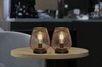 Courtyard Solar Hanging Lanterns, Rustic Garden Decor