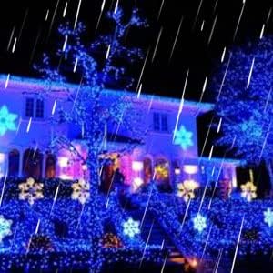 60 LED Christmas Twinkle Lights, 20ft Waterproof for Patio