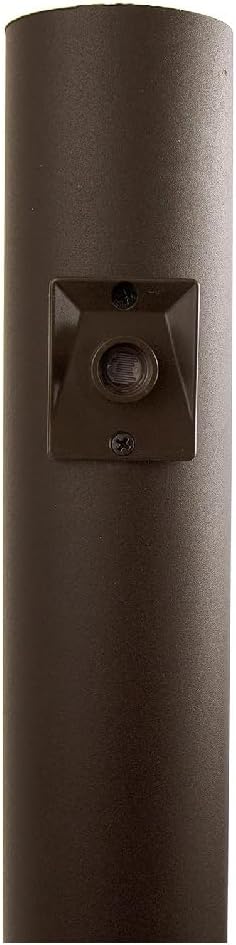 Solus Dusk-to-Dawn Sensor with Ezee Change Plug – Outdoor Photocell Sensor for 3" Lamp Posts – Auto On/Off – UL Listed – 120V – 5 Year Warranty, (Bronze, Pack of 4)