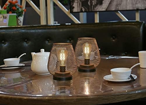Courtyard Solar Hanging Lanterns, Rustic Garden Decor