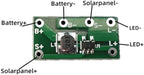 Solar Pathway Lights, Waterproof LED Yard Lights