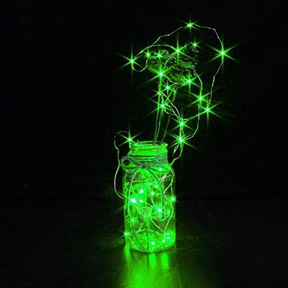 6-Pack Christmas String Lights, 6ft Waterproof Twinkle Lights
