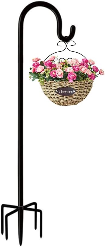 48" Shepherd's Hooks, Heavy-Duty Garden Stakes