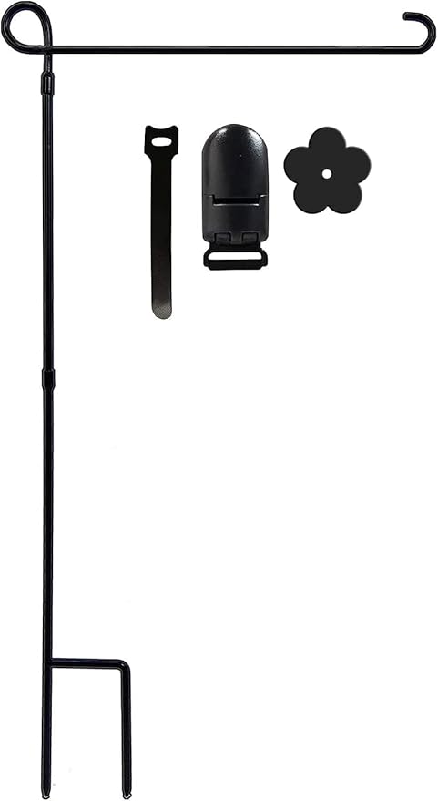 Solar-Powered Flagpole Light, Bright LED