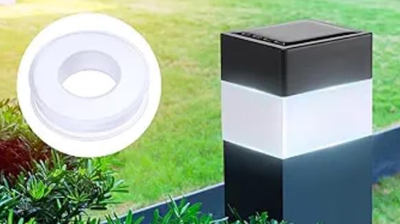 25 Pack Solar Fence Post Cap Lights 2In x 2In (5cm x 5cm) Solar Post Cap Fence Lights for Garden, Gazebos, Street Wall