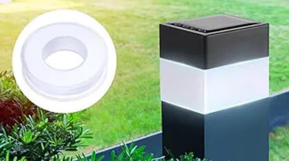 16 Pack Solar Fence Post Cap Lights 2In x 2In (5cm x 5cm) Solar Post Cap Fence Lights for Garden, Gazebos, Street Wall