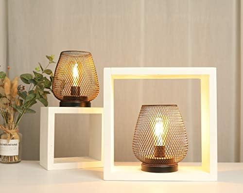 Courtyard Solar Hanging Lanterns, Rustic Garden Decor