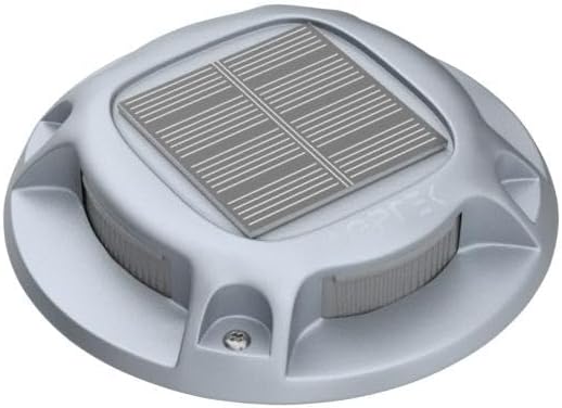 8-Pack Solar Deck Lights, Cool White Waterproof LED
