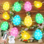 Outdoor String Lights, 10ft Waterproof LED