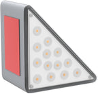 6-Pack Solar Wall Step Lights, Warm White Waterproof