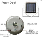 Mosaic Solar Lawn Figurine Light, Waterproof