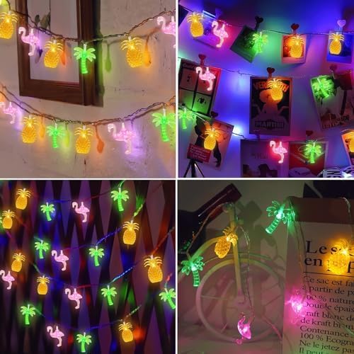 Outdoor String Lights, 16ft Waterproof LED
