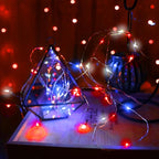 16ft White Outdoor Edison String Lights, Weatherproof