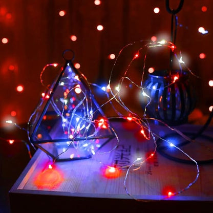 16ft White Outdoor Edison String Lights, Weatherproof