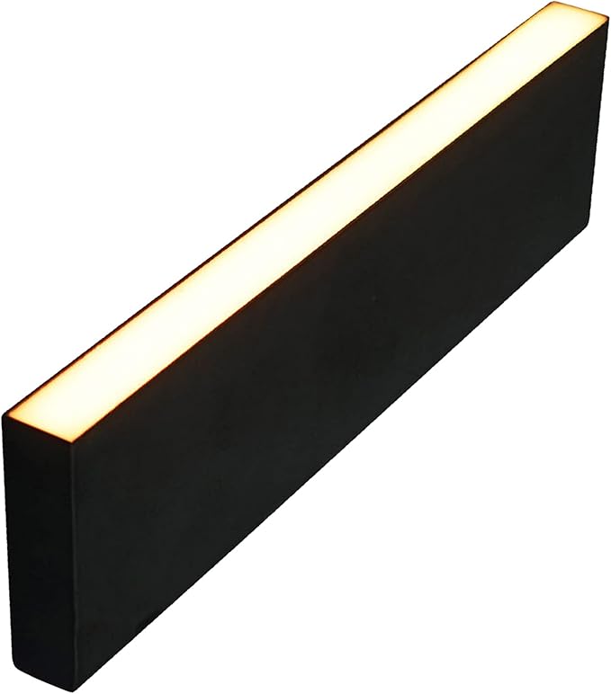 LUMENGY Paver Light Slim 0.5x6 Inch (0.55x5.9), 2700K Warm White, Glare-Free Linear Lighting for Driveways, Walkways and Paver Borders, 12V Hardwired, IP67 Waterproof, Drive-Over Rated