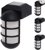 Solar Post Cap Lights 4-Pack, Waterproof LED