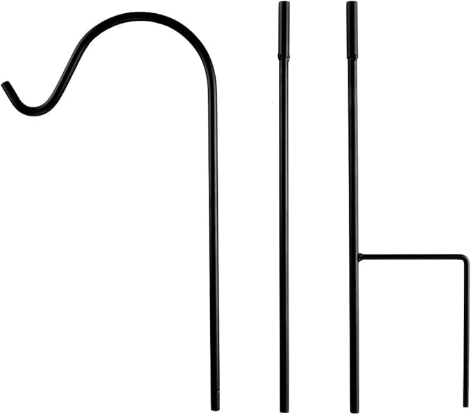 Garden Shepherd Hooks, Iron Plant Hangers